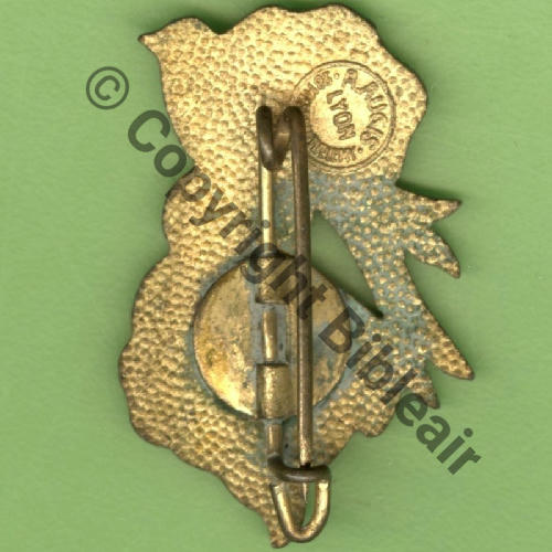 3218.EMGFA & A1555 EROM.80  AUGIS ST.BARTH POINCON ROND Bol fenetre Dos Grumeleux Gd Modele 33mm Src.Y.GENTY 85Eur(x8) 